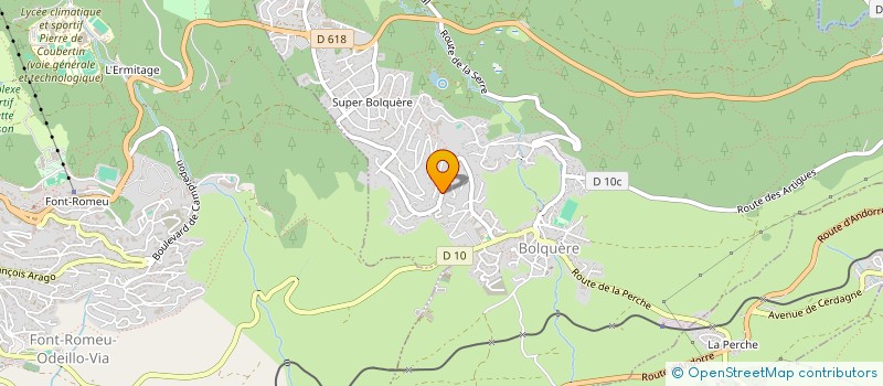 localisation de l'entreprise LE CAMBRE  LA CABANASSE