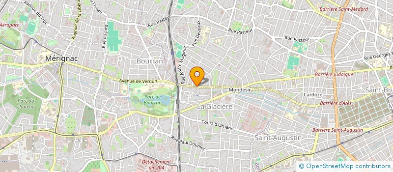 localisation de l'entreprise LE CAMBUSIER à BORDEAUX