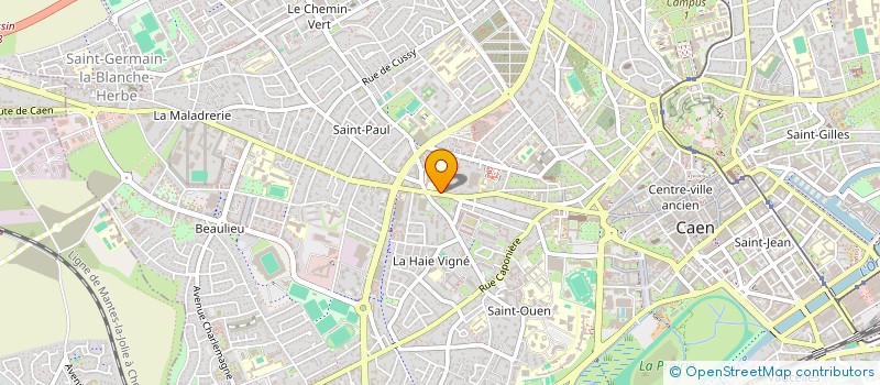 localisation de l'entreprise LE CAMEFLEX à CAEN