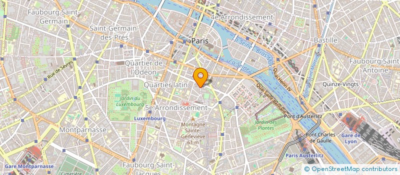 localisation de l'entreprise LE CAMELEON-CREATION  PARIS