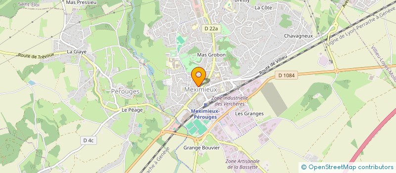 localisation de l'entreprise LE CAMELEON MEX à MEXIMIEUX
