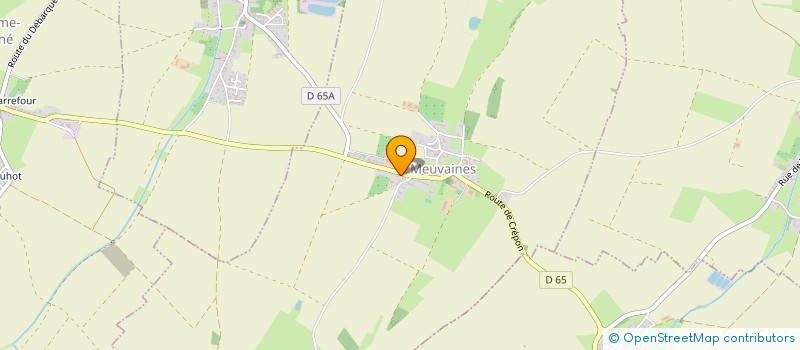 localisation de l'entreprise LE CAMELIA  MEUVAINES