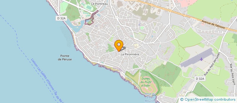 localisation de l'entreprise LE CAMINO DE L'ESPOIR à LES SABLES D'OLONNE
