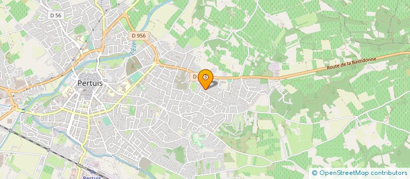 localisation de l'entreprise LE CAMIOLEON  PERTUIS