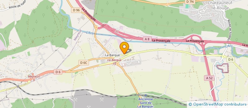 localisation de l'entreprise LE CAMION DE MAX ET AMANDA à FUVEAU