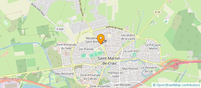 localisation de l'entreprise LE CAMME & CO à SAINT-MARTIN-DE-CRAU