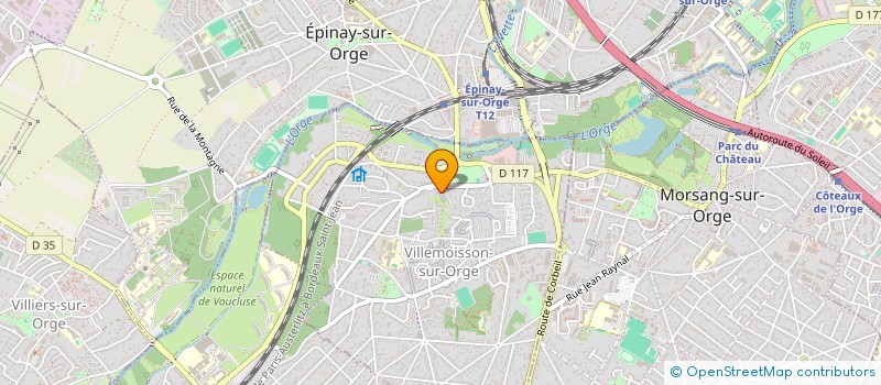 localisation de l'entreprise LE CAMP D'AUNEAU à VILLEMOISSON-SUR-ORGE