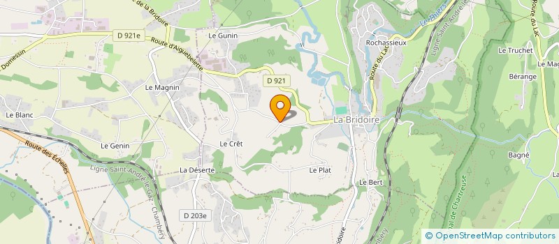 localisation de l'entreprise LE CAMPAGNARD  SAINT-BERON