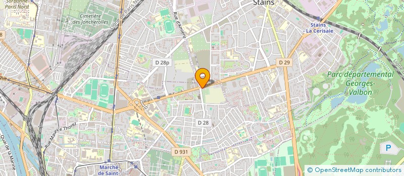 localisation de l'entreprise LE CAMPANELLA  SAINT-DENIS