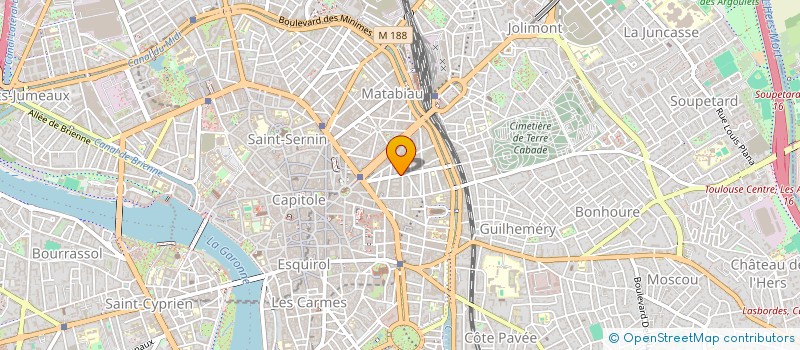 localisation de l'entreprise LE CAMPUS à TOULOUSE