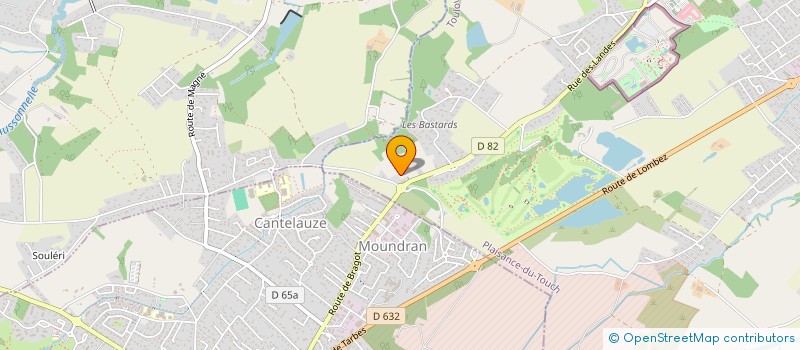 localisation de l'entreprise LE CAMPUS CANIN  PLAISANCE-DU-TOUCH