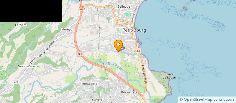 localisation de l'entreprise LE CAMPUS DE SIRIUS à PETIT-BOURG
