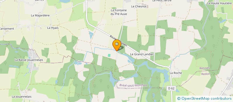 localisation de l'entreprise LE CAMPUS SCOLAIRE - L'ECOLE DU SENS  RENNES