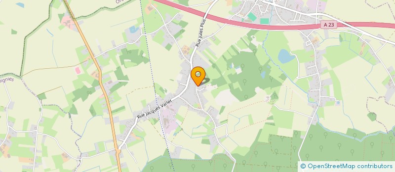 localisation de l'entreprise LE CANA  BEUVRY-LA-FORET