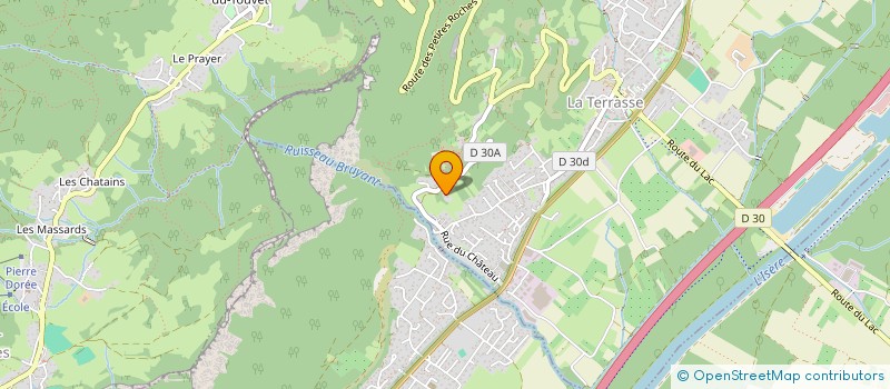 localisation de l'entreprise LE CANARD  LA TERRASSE