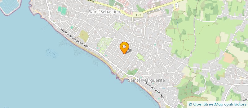 localisation de l'entreprise LE CANARD EST DANS LA MARE à PORNICHET