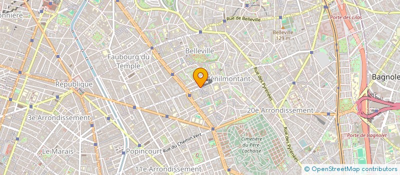 localisation de l'entreprise LE CANN  PARIS