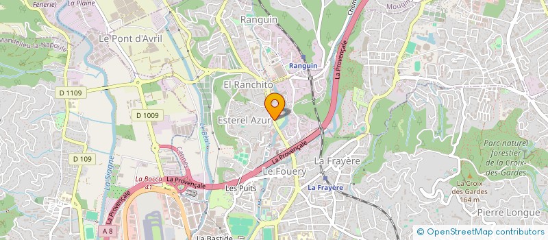 localisation de l'entreprise LE CANNET à LE CANNET