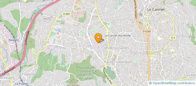 localisation de l'entreprise LE CANNET SPORTS LOISIRS à LE CANNET