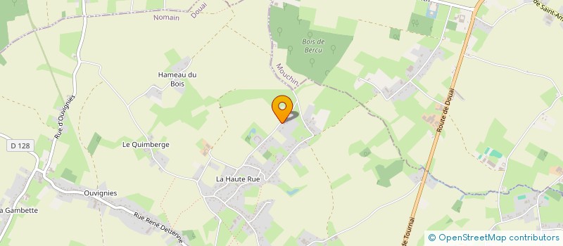 localisation de l'entreprise LE CANOE VOYAGEUR  NOMAIN