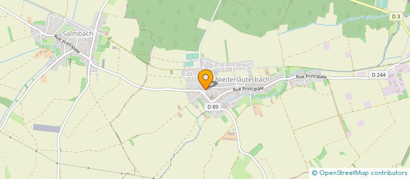 localisation de l'entreprise LE CANON  NIEDERLAUTERBACH