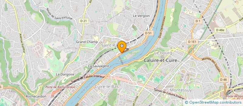 localisation de l'entreprise LE CANOTIER  LYON
