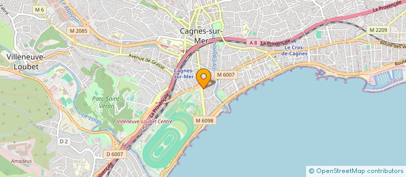 localisation de l'entreprise LE CANTER à CAGNES-SUR-MER