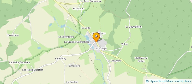 localisation de l'entreprise LE CANTINE-CAFE à LE MAGE