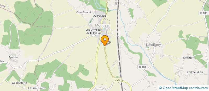 localisation de l'entreprise LE CANTON DES 3 CHATAIGNIERS à LONDIGNY