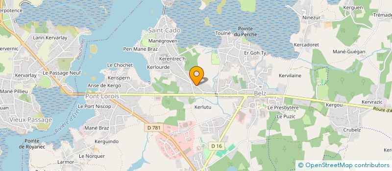 localisation de l'entreprise LE CANTONNEMENT  BELZ