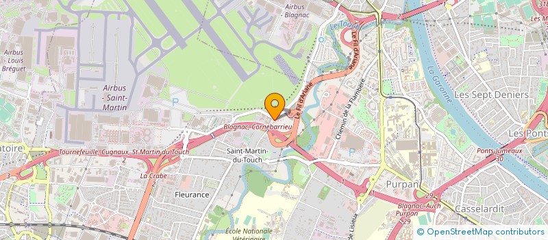 localisation de l'entreprise LE CANTOU à TOULOUSE
