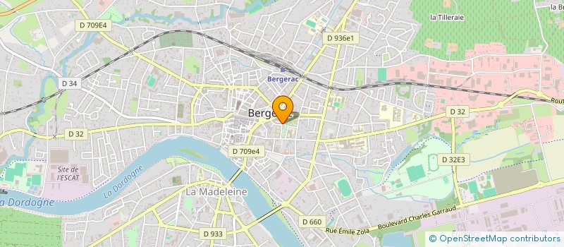 localisation de l'entreprise LE CANTOU à BERGERAC