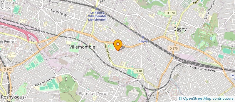 localisation de l'entreprise LE CANTOU à VILLEMOMBLE
