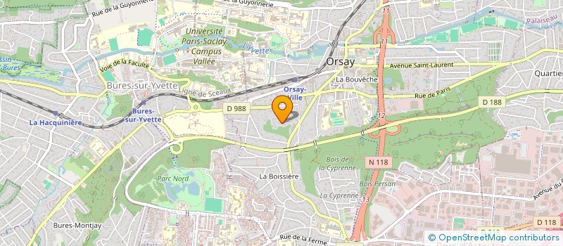 localisation de l'entreprise LE CANTOU  LA DOMINELAIS