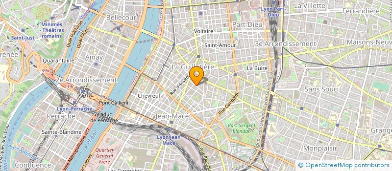 localisation de l'entreprise LE CANULAR  LYON