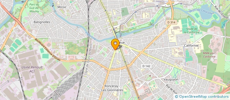 localisation de l'entreprise LE CAP  LE MANS
