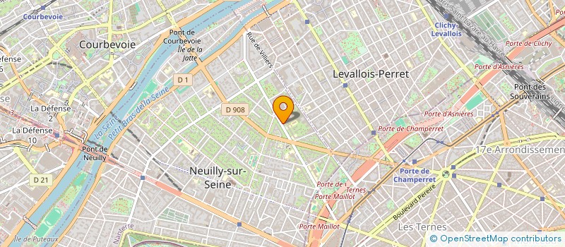 localisation de l'entreprise LE CAP à NEUILLY-SUR-SEINE