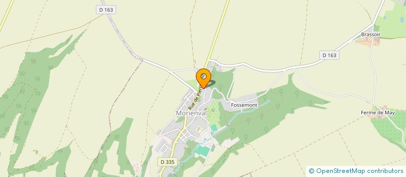 localisation de l'entreprise LE CAP  MORIENVAL