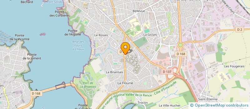 localisation de l'entreprise LE CAP  SAINT-MALO