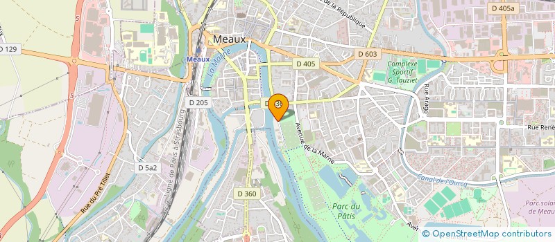 localisation de l'entreprise LE CAP à MEAUX