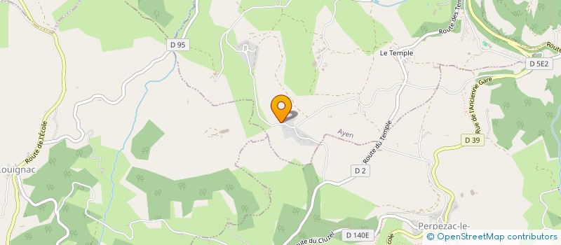 localisation de l'entreprise LE CAP  AYEN