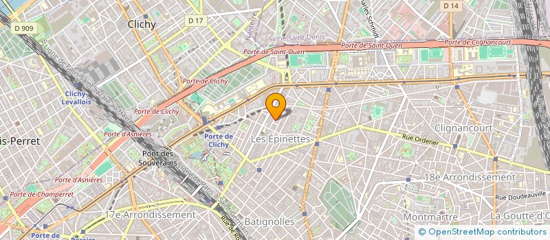 localisation de l'entreprise LE CAP - CONSEILLER, AVANCER, PARVENIR à PARIS