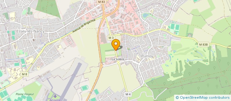 localisation de l'entreprise LE CAP D'ANTIBES  ESSEY-LES-NANCY