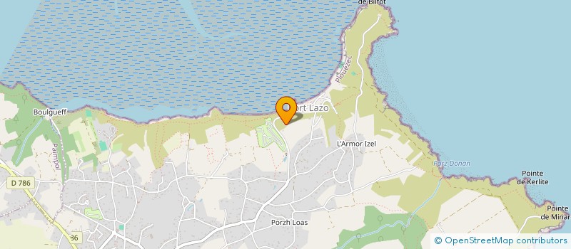 localisation de l'entreprise LE CAP DES ILES à PLOUEZEC