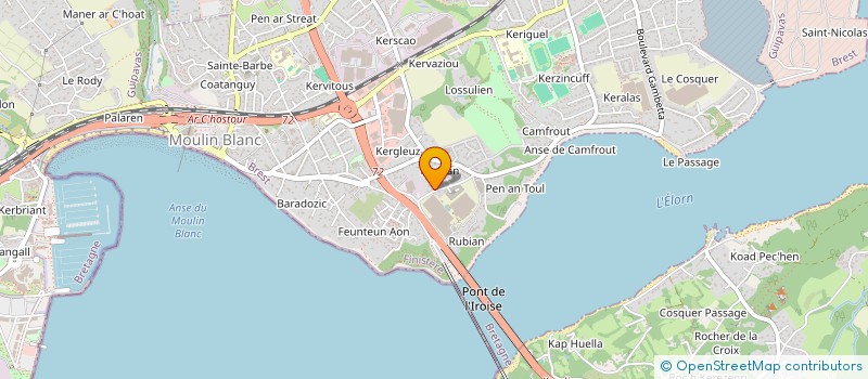 localisation de l'entreprise LE CAP IMMA  LE RELECQ-KERHUON