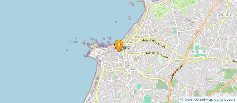 localisation de l'entreprise LE CAP SERRES CASTETS à BIARRITZ