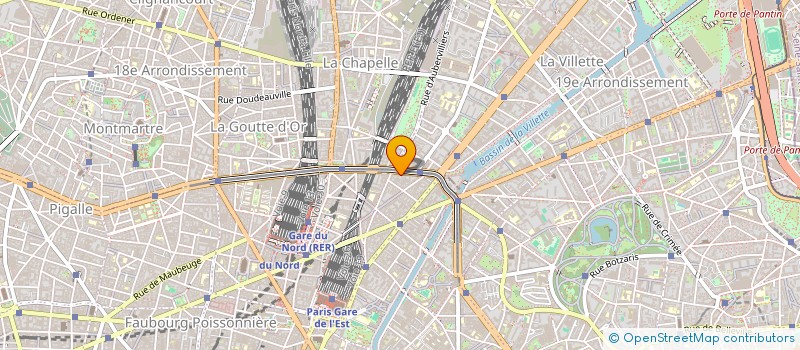 localisation de l'entreprise LE CAP SUD  PARIS