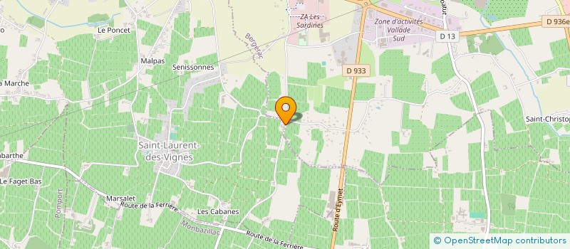 localisation de l'entreprise LE CAPALA'S à BERGERAC