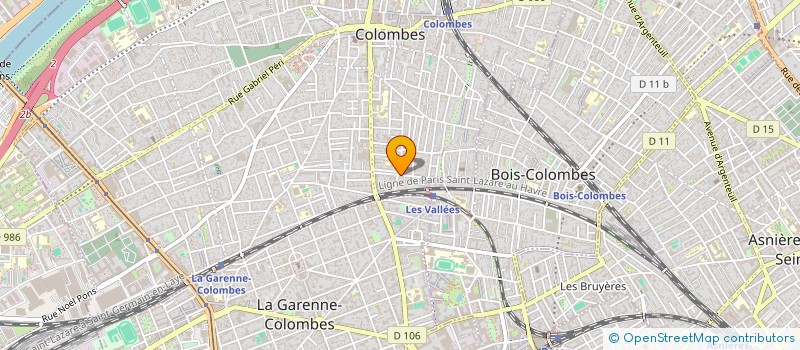 localisation de l'entreprise LE CAPE à COLOMBES