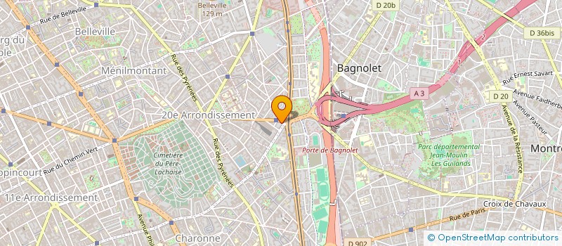 localisation de l'entreprise LE CAPELAN à PARIS